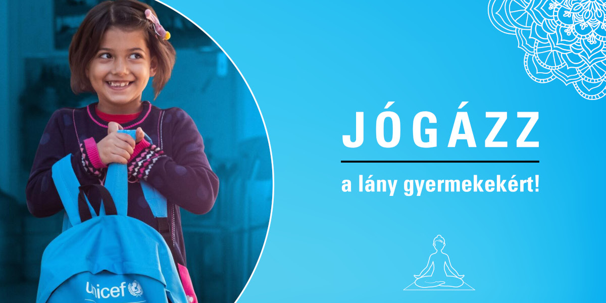 Jógázz a lány gyermekekért! 🧘‍♀️